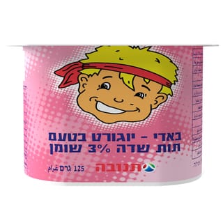 באדי בטעם יוגורט תות גביע 125 גרם 3%