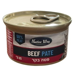 נייטיב פטה בקר לחתול