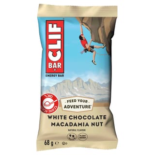 CLIF חטיף שיבולת שועל בתוספת שברי אגוזי מקדמיה בטעם שוקולד לבן 68 גרם