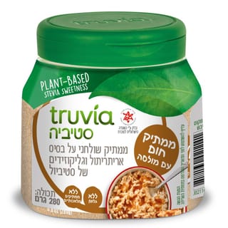 ממתיק חום עם מולסה בצנצנת