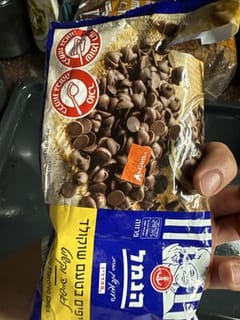 נטיפי צ'יפס בטעם שוקולד 250 גר'
