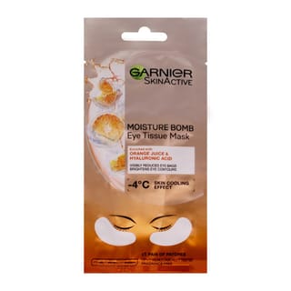 GARNIER מסיכת טישו סקין אקטיב תפוז לעיניים 6 גרם