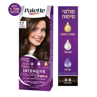 פאלטה צבע לשיער סמי קיט 4-0 גוון חום בינוני