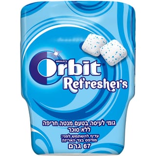 מסטיק אורביט רפרשרס