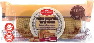 וופל ממולא בטעם קרמל