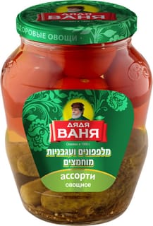 מלפפונים ועגבניות מוחמצים
