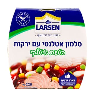 לרסן סלט סלמון איטלקי 220גרם
