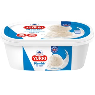 גלידת שמנת משובחת בטעם וניל אריזה משפחתית YUKKI