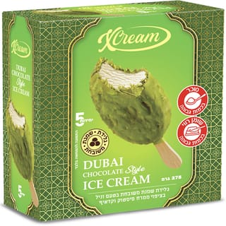 אריזה מאגדת וניל בשוקולד דובאי XCREAM