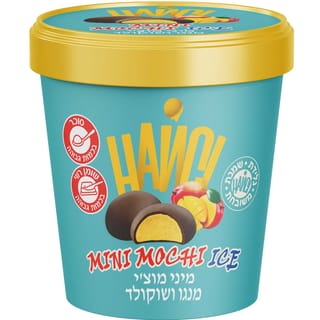 מיני מוצ'י מנגו בשוקולד פיינט