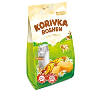 סוכריות טופי בטעם חלב רושן KORIVKA