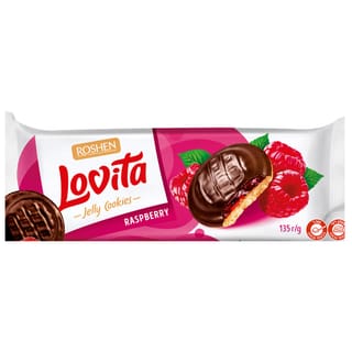 עוגיות פטל 135 גר LOVITA