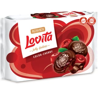 עוגיות קקאו דובדבן 420 גר LOVITA