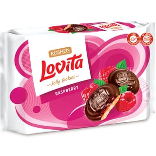 עוגיות פטל 420 גר LOVITA
