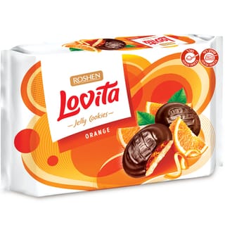 עוגיות תות תפוז 420 גר LOVITA