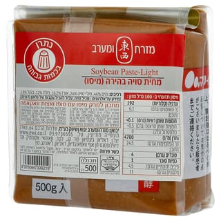 מחית סויה לבנה 500 ג