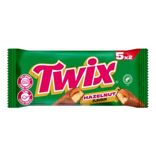 מארז חטיפי טוויקס אגוזי לוז - 5 יחידות