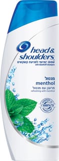 שולדרס שמפו מנטול לכל שיער 400מל