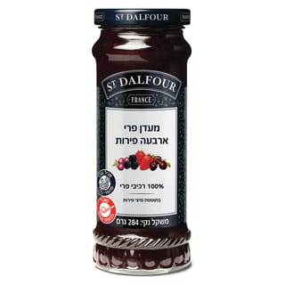 מעדן ארבעה פירות 284 גרם
