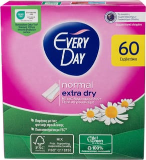 מגן תחתון EVERY DAY נורמל 60 יח'