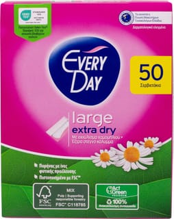 מגן תחתון EVERY DAY לארג'50 יח'