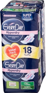 תחבושת EVERY DAY סופר 18+18 מארז חיסכון