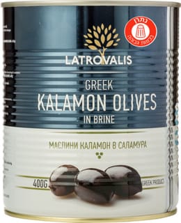 LATROVALIS זיתי קלמטה 400 גר