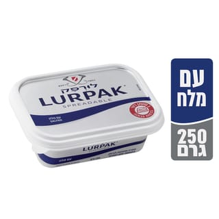 ממרח לורפק עם מלח 250 גר'