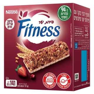 פיטנס חטיף דגנים פירות יער