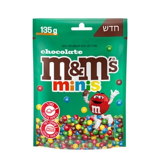 M&M Minis שוקולד 135 גרם