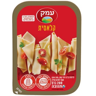 עמק קלאסית 28% שומן פרוס בדצ בקופסא