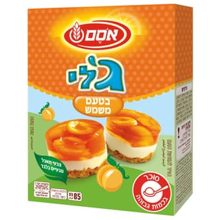 אסם ג'לי משמש 85 גרם
