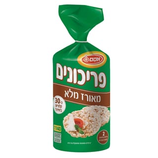 פריכונים מאורז מלא 140 גר'