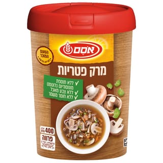 אסם אב.מרק פטריות רכיבים טבעיים 6*400ג