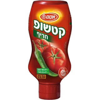 אסם קטשופ חריף 750 ג
