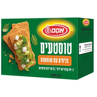 אסם טוסטעים עם שומשום 14*100גרם