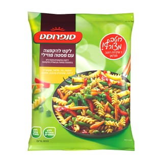 לקט להקפצה עם פסטה פוזילי סנפרוסט 800 גרם