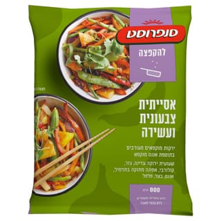 מנה אסייתית צבעונית
