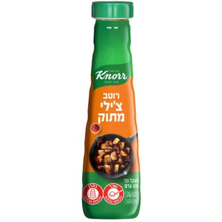 רוטב צי'לי מתוק 370 גר' קנור