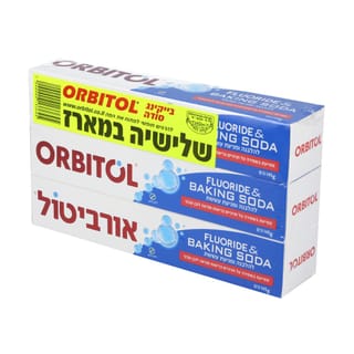 אורביטול משחת שיניים סודה 145X3ג'