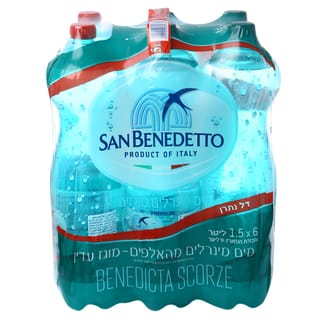 סן בנדטו מוגז 1.5 ליטר שישייה