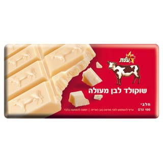 שוקולד פרה לבן 100 ג