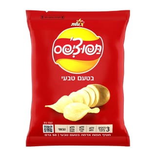 תפוצ'יפס טבעי 50 גרם