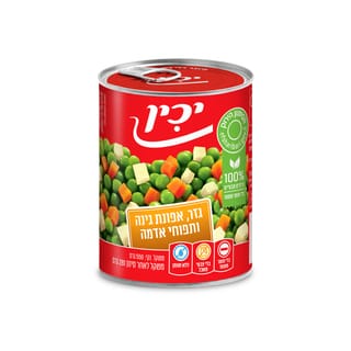 לקט ירקות יכין 550 ג