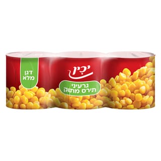 תירס מתוק יכין 200*3 ג' 6OZ