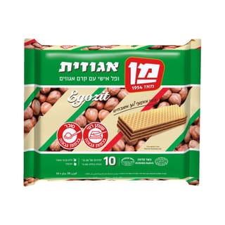 מן וופל אגוזים 10*28ג