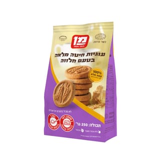 עוגיות חיטה מלאה 250 גרם