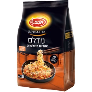נודלס אטריות מסולסלות אסם 200 גרם