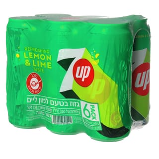 סבן אפ פחית צרה 330 שיישיה
