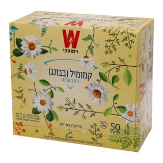 תה קמומיל 50 שקיקים